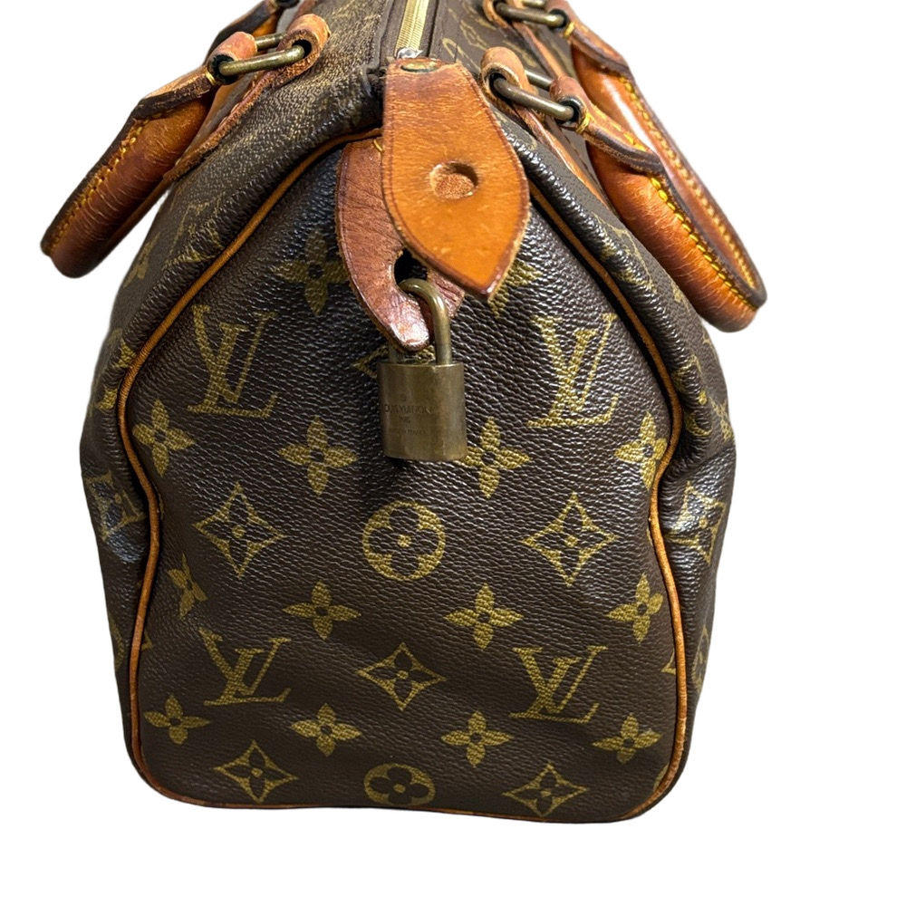 Louis Vuitton Speedy 25 Monogram Vintage Boston Bag French Company - Picture 6 of 16